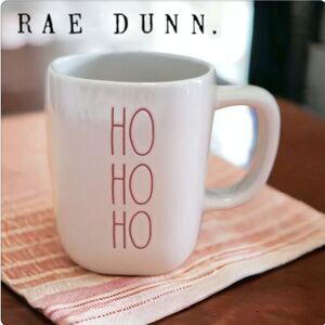 RAE DUNN Christmas "Ho ho ho" Coffee Mug